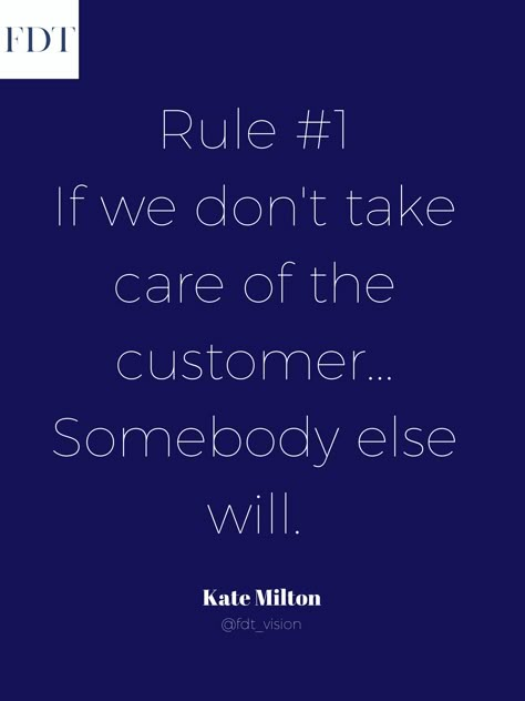 Couldn't agree more with this! Take care of your customers. Customer service is crucial and will tell a lot about your brand. If somebody isn't taking well care of your Social Media Marketing/Management, then contact us! :D _ #FDT #socialmediamarketing #socialmedia #socialmediamanager #socialmediamanagement #quotesoftheday #motivationalquote #inspirationalquote #inspire #motivation #marketing #hustle #success #customerservice #quality #customer #loyalty #loyal #topnotch #highquality #ladyboss Customer Service Motivation, The Customer Is Always Right, Customer Loyalty Quotes, Loyal Customers Quotes, Quotes For Customer Service, Good Customer Service Quotes, Customers Quotes, Customer Experience Quotes, Hospitality Quotes