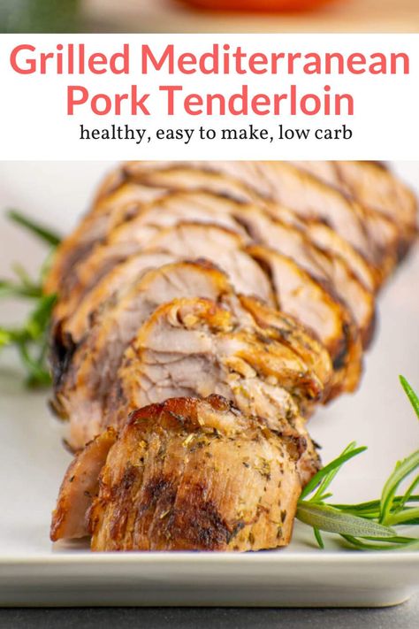 Dash Diet Pork Tenderloin Recipes, Pork Loin Recipes Grilled Whole, Heart Healthy Pork Tenderloin Recipes, Mediterranean Pork Loin Recipes, Mediterranean Pork Tenderloin Recipes, Low Fodmap Pork Tenderloin, Mediterranean Diet Pork Tenderloin, Mediterranean Stuffed Pork Tenderloin, Greek Marinated Pork Tenderloin