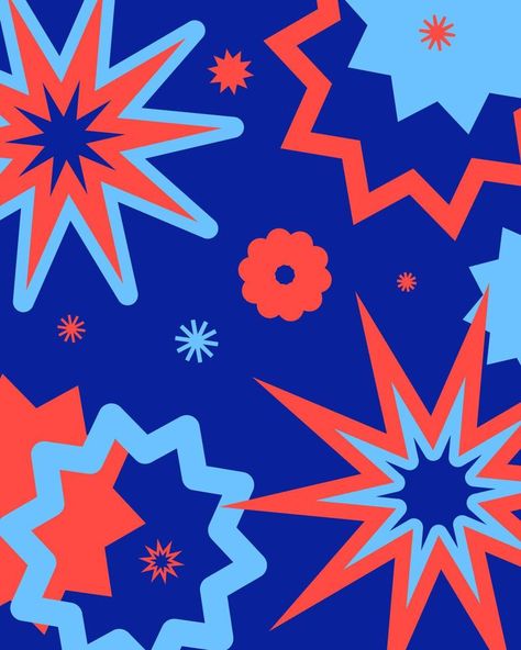 Interior retro poster. Vintage vector illustration. Funky pattern with shapes and stars. Funky Shapes, Shapes Pattern, Graphic Motif, Shape Posters, Poster Vintage, Retro Poster, Star Shape, Shape Patterns, Vector Icons