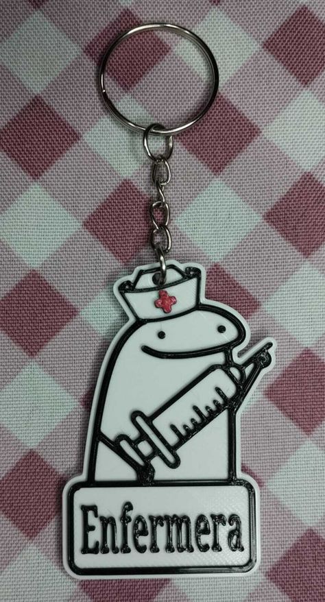 Nurse Template, Nurse Keychain, Health Day, A Sign, Halloween Fun, Jewelry Art, Cool Designs, Tops Designs, Fashion Jewelry