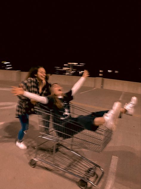 Shopping cart,college,friends,style,fall,parking garage College Friends, Best Friends Shoot, What Can I Say, Cute Friend Photos, Shopping Cart