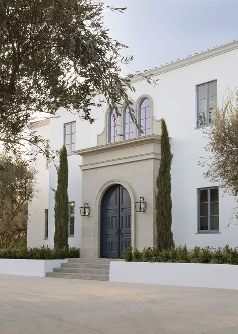 William Hefner, Ipe Wood Deck, Holistic Design, Double Staircase, Architecture Landscape, Mediterranean Home, Doors And Windows, Mediterranean Homes, Los Angeles Homes