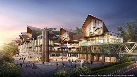 $2.2 billion plan to transform Geylang Modern Pitched Roof, Malay Architecture, Architectural Design Competition, Malay House, Contiki Tour, Architecture Design Competition, House Design Ideas, Simple House Design, Explore Italy