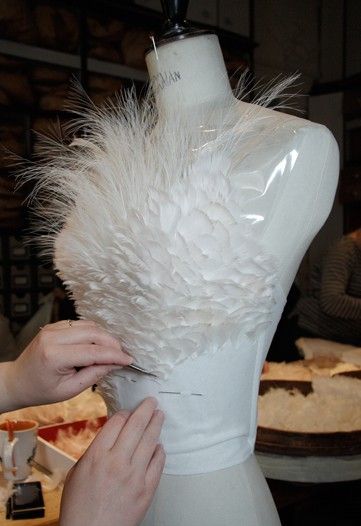 Ballerina Film, Fashion Design Inspiration, Ballet Tutu, Ballet Costumes, Couture Details, Feather Dress, White Feathers, Fashion Inspiration Design, Mode Inspiration