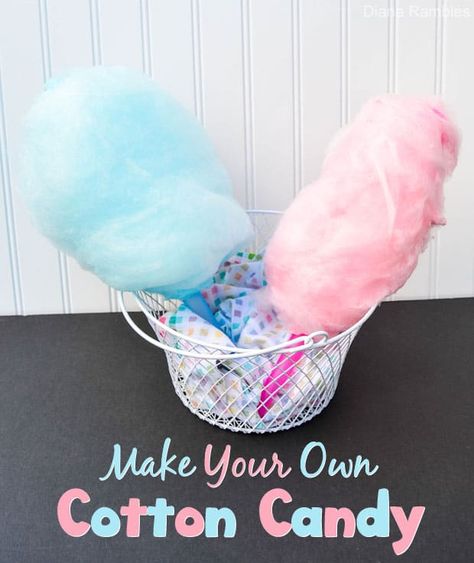 Chewy Recipes, Cotton Candy Recipe, Smores Maker, Carnival Baby Showers, State Fair Food, Food Fair, Carnival Food, Sugar Free Gum, Candy Treats