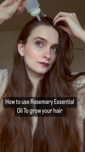 How To Apply Castor Oil To Hair, How To Apply Rosemary Oil To Hair, Hair Fall Oil, Long Hair Community, Rosemary Essential Oil, Anti Hair Fall, Hair Care Recipes, Oily Scalp, Carrier Oil