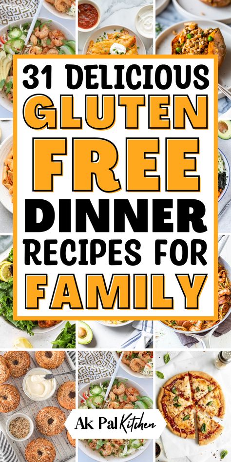 Make dinner stress-free with these delicious gluten-free dinner recipes! From quick gluten-free meals to comforting casseroles, this collection has something for everyone. Try gluten-free pasta recipes, one-pan dinners, or low-carb gluten-free dinners for busy weeknights. Whether you're cooking for kids or preparing healthy family meals, these gluten-free dinner ideas are simple, flavorful, and easy to make. 30 Minute Gluten Free Meals, Gluten Free Hotdish Recipes, Easy Gluten Free Family Dinners, The Best Gluten Free Recipes, Best Gluten Free Dinners, Quick And Easy Dinner Gluten Free Recipes, Best Gluten Free Dinner Recipes, Gluten Free Recipes For Dinner Easy Quick, Yummy Gluten Free Meals