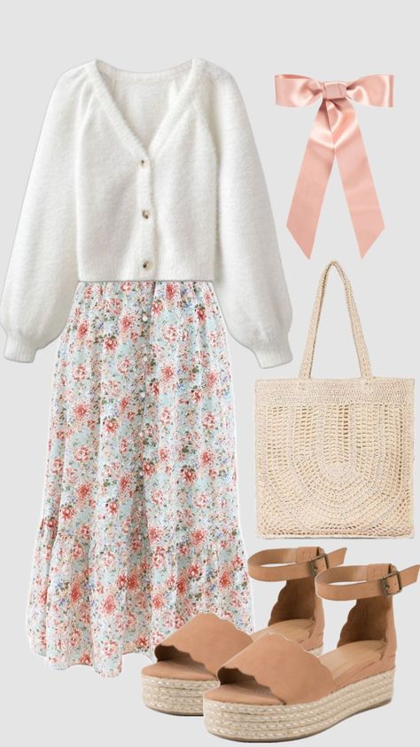 Modest Outfit Ideas, Modesty Outfits, Cute Modest Outfits, Cottagecore Outfits, Modest Fashion Outfits, Feminine Outfit, Really Cute Outfits, Mode Vintage, Girly Outfits