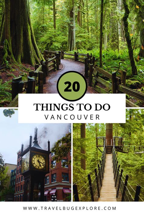 A comprehensive guide of must-do activities in Vancouver, Canada with the best sightseeing spots, attractions, things to do, outdoor adventures, and nature and wildlife. Vancouver To Do, Things To Do In Vancouver Canada, Vancouver Life, Vancouver Hiking, Vancouver Travel Guide, Things To Do In Vancouver, Vancouver Aquarium, Vancouver Art Gallery, Vancouver Travel