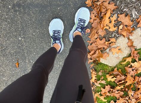 I Tried 3 Pairs of Brooks Running Shoes & Have One Favorite Brooks Shoes Outfit, Brooks Tennis Shoes, Mini Workouts, Tennis Shoes Outfit, Turkey Trot, Brooks Running Shoes, Brooks Running, Brooks Shoes, Best Running Shoes