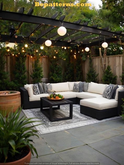 Outdoor Ideas Backyard, Backyard Patio Decor, Crib Ideas, Backyard Escape, Outdoor Styling, Outdoor Patio Designs, Cozy Backyard, Cozy Patio, House Outdoor