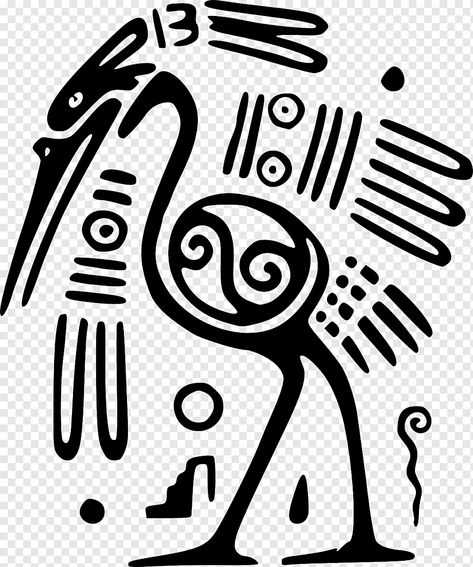 Ostrich Bird, Aztec Symbols, Symbol Tattoos