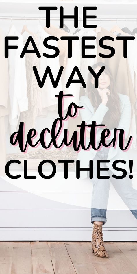 How to Be Ruthless When Decluttering Clothes - Simple Living Mommy Too Many Clothes Not Enough Space, How To Get Rid Of Clothes, How To Declutter Your Closet, Downsize Wardrobe, Declutter Clothes, Decluttering Clothes, Get Rid Of Clothes, Be Ruthless, Sorting Clothes