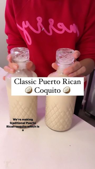 Mariela Pepin on Instagram: "It’s that time of year! ✨🥥🇵🇷 I did a coquito video before but IG keeps changing layout and people can’t find it on my videos page lol so here’s a new video (same recipe)! There are other versions of coquito like with ice cream, spice teas, chocolate etc but this is just the plain and simple version! I do also have pumpkin spice, peppermint, pistachio and Nutella coquito videos on my videos page… if you can find ‘em😉 #coquito #christmas #puertorico #boricua #wepa Coquito Recipe With Tea, Nutella Coquito Recipe, Puerto Rican Coquito, Coquito Recipe, Spice Tea, Video Page, Ice Cream Recipes, New Video, Pistachio