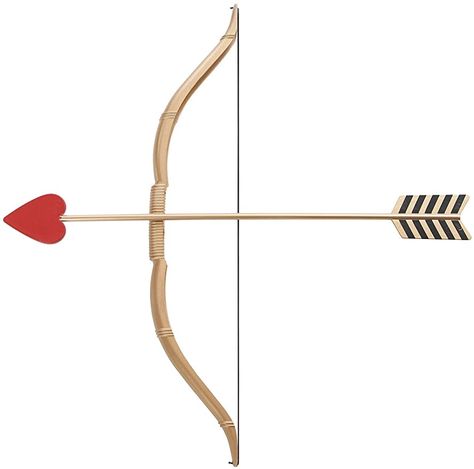 Mini Bow And Arrow, Arrow Costume, Cupid Valentines Day, Bow And Arrow Set, Golden Bow, Cupid Love, California Costumes, Diy Halloween Costumes Easy, Cupids Arrow