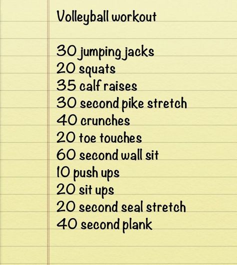 This is a great circuit to do during the season and the off-season. This workout is a little more intense cardio-wise. This will help build your leg muscles so that way you can increase your vertical. Volleyball Workout, Volleyball Conditioning, Ball Workouts, Volleyball Tips, Volleyball Workouts, Volleyball Training, Volleyball Quotes, Volleyball Drills, Summer Body Workouts