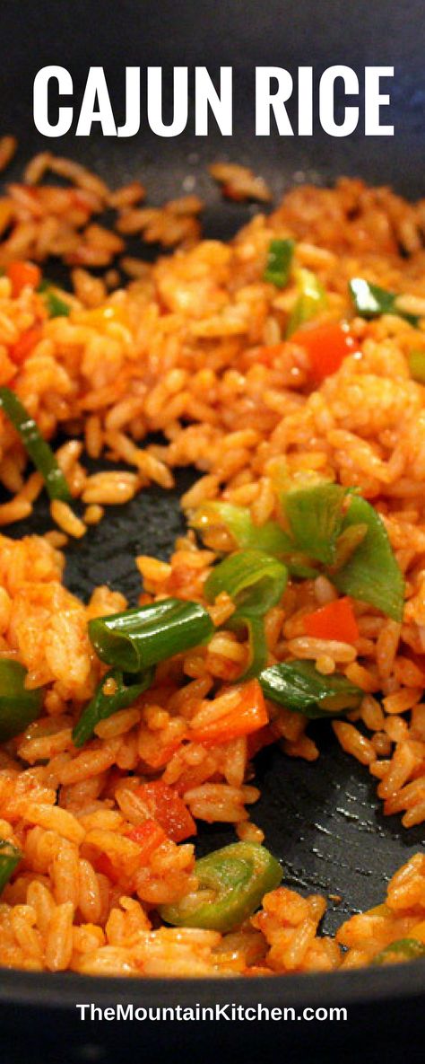 Cajun Rice Recipes, Cajun Caviar, Cajun Rice Recipe, Rice Casseroles, Louisiana Chicken Pasta, Seasoned Shrimp, Cajun Rice, Easy Cajun, Mountain Kitchen