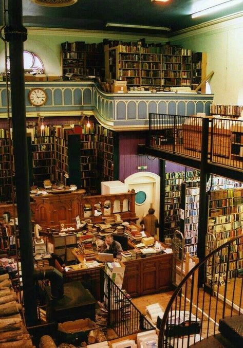 Leakey's Bookshop, Inverness UK Inverness Scotland, Lots Of Books, Bookstore Cafe, Beautiful Library, Book Stores, Book Cafe, Book Shop, Coffeehouse, Store Ideas