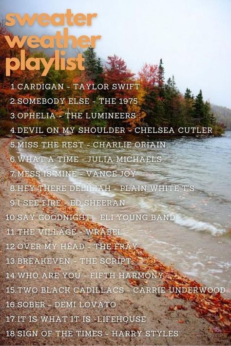 Fall Music Playlist Cover, Fall Country Songs, Taylor Swift Autumn Playlist, Taylor Swift Autumn Songs, Autumn Vibes Playlist, Songs That Feel Like Fall, Fall Playlist Ideas, Taylor Swift Fall Playlist, Fall Taylor Swift Songs