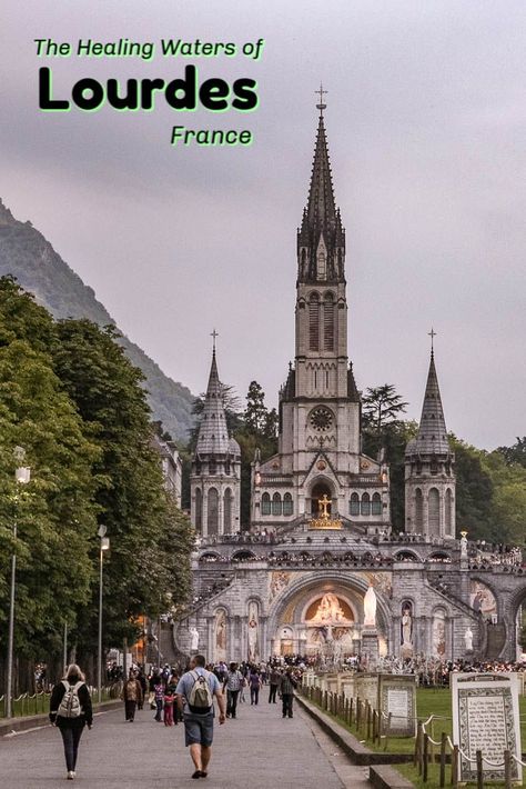 Santa Bernadette, Lourdes Grotto, Healing Water, Lourdes France, Spiritual Travel, Healing Waters, European Destination, Our Lady Of Lourdes, Lady Of Lourdes