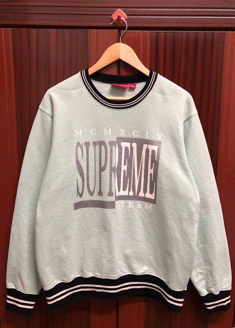 Supreme Supreme Team Sweatshirts | Grailed Team Sweatshirts, Men's Tops, Sweatshirts, Mens Tops, Clothes