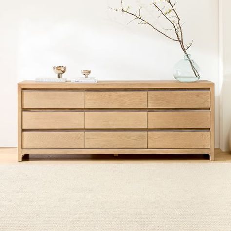 All Bedroom | West Elm Contemporary Dressers, Scandinavian Dresser, West Elm Bedroom, Low Dresser, Contemporary Dresser, Modern Dressers, Oak Dresser, 9 Drawer Dresser, Modern Bedroom Furniture