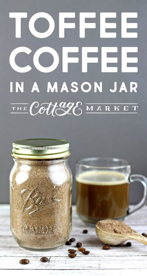 Coffee Mixes In A Jar Homemade Gifts, Coffee In A Jar Gift Ideas, Dry Coffee Mix Recipes, Coffee Mason Jar Gift Ideas, Coffee Mixes In A Jar, Coffee Mix Recipes, Diy Coffee Gifts, Homemade Coffee Gifts, French Vanilla Coffee Creamer