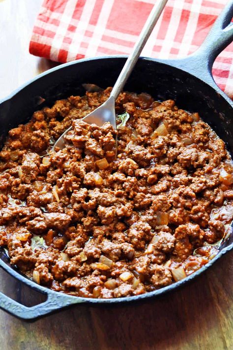 Keto Sloppy Joes Recipe - Healthy Recipes Blog Keto Sloppy Joes, Low Carb Sloppy Joes, Healthy Sloppy Joes, Tomato Paste Recipe, Carb Friendly Recipes, Paleo Gluten Free Recipes, Healthy Entrees, Homemade Sloppy Joes, Keto Beef Recipes