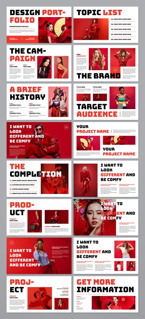 Creative portfolio presentation templates for designers, photographers, and other creative professionals. Modern & stylish designs to showcase your work in a professional Professional Portfolio Design Layout, Creative Presentation Design Ideas, Graphic Design Vision Board, Portfolio Design Ideas, Ppt Template Design, Social Media Branding Design, Portfolio Presentation, Portfolio Design Layout, Powerpoint Presentation Design