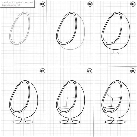 Random Things To Draw, 3d Monster, Interior Design Sketchbook, Amazing Drawing Ideas, Drawing Furniture, Chair Drawing, Monster Ideas, Furniture Design Sketches, Perspective Drawing Architecture