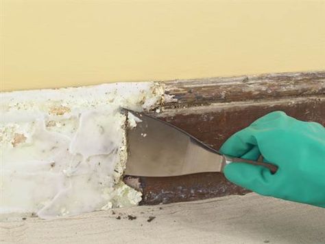 removing paint How To Restain Wood, Removing Baseboards, Wood Baseboard, Removing Paint, Stripping Paint, Narrow Hallway Decorating, Floating Stairs, Painting Contractors, Paint Remover