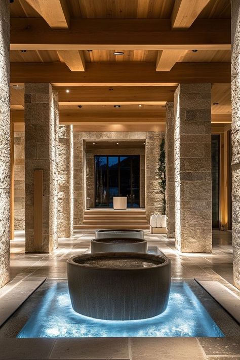 "Pamper yourself at a luxury spa retreat! 💆‍♀️🌺 Indulge in rejuvenating treatments and serene surroundings for the ultimate relaxation experience. 🌿✨ #SpaRetreat #LuxuryWellness #Relaxation" Wellness Center Architecture, Luxury Spa Design Interiors, Spa Design Interior, Luxury Spa Design, Wellness Center Design, European Spa, Alexandre Cabanel, Intentional Design, Small Spa