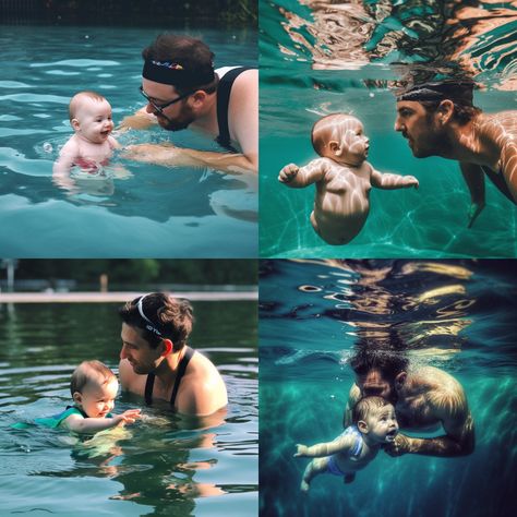 Dive Into Learning: Teaching Your Baby To Swim! Teach Baby To Swim, Swimming Tips, Baby Steps, Move In, Infants, 6 Months, Diving, Swimming, Water