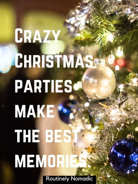 100 Perfect Christmas Party Captions for 2023 | Routinely Nomadic Christmas Party Quotes Funny, Christmas Party Captions For Instagram, Christmas Party Captions, Christmas Masquerade Party, Christmas Party Friends, 1920s Christmas, Christmas Party Quotes, Party Captions, Christmas Quotes For Friends