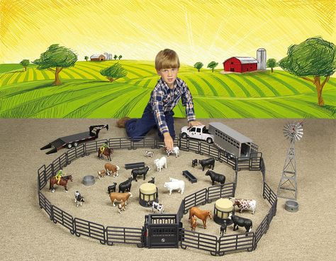 Big Country Farm Toys | Marketer of farm and ranch toys including animals, vehicles and accessories . Roping Horses, Rodeo Toys, Tractor Coloring Pages, Play Farm, Stock Trailer, Toy Farm, Toy Barn, Hunting And Fishing, Flatbed Trailer