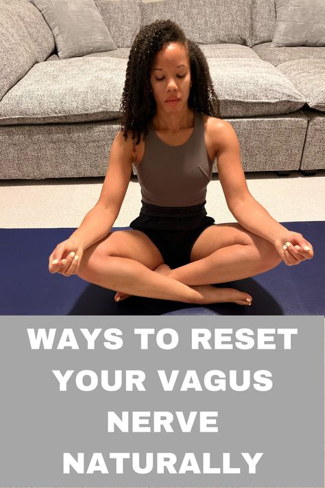 The vagus nerve is the main component of the parasympathetic nervous system that serves many functions. It is known for helping your body rest and digest by slowing and stabilizing a resting heart rate, slowing the breath, promoting digestion, and more. Read more for some ways to reset your vagus nerve naturally. Vagus Nerve Reset, Vagus Nerve Exercise, Resetting Vagus Nerve, How To Reset Vagus Nerve, Healing The Vagus Nerve, Vagas Nerve, Reset Vagus Nerve, Vagus Nerve Damage, Vagus Nerve Picture