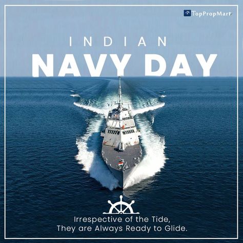 Let’s celebrate this day by saluting all women and men in navy for their bravery, dedication and patriotism. Wishing you all a Happy Indian Navy Day!! #IndianNavyDay #NavyDay #NavyDay2021 #Navy #Indian #India #Courage #BraveHeart #SeaHeroes #TopPropMart #MakaanSeGharTak Navy Quotes, Indian Navy Day, Anarkali Designs, Indian Army Wallpapers, Indian Defence, Cat Gym, Love My Parents Quotes, Army Images, Navy Day