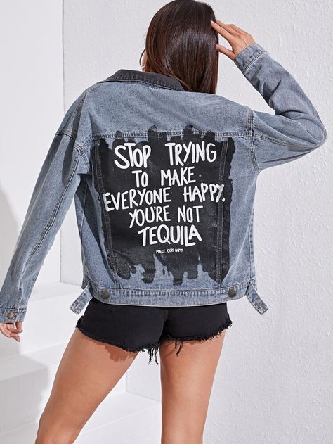 Bride Denim Jacket, Denim Jacket Painted, Painted Jean Jacket, Jacket Hand Painted, Custom Jean, Custom Jean Jacket, Hand Painted Denim, Diy Denim Jacket, Painted Clothes Diy