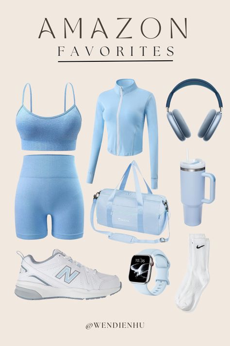 blue workout outfit, blue workout aesthetic, blue workout set, blue workout shorts outfit, blue workout legging outfit, blue workout outfit aesthetic, amazon finds, airpod max aesthetic outfit, amazon workout clothes, amazon workout outfit women, amazon workout sets, amazon workout clothes, amazon workout 2023, airpod max aesthetic outfit, airpod max case, airpod max blue, gym bag, blue duffle bag, new balance women, blue new balance, blue apple watch, blue tumbler, stanley tumbler, nike socks Light Blue Workout Outfit, Light Blue Gym Outfit, Blue Pilates Princess Aesthetic, Blue Workout Aesthetic, Airpod Max Blue, Blue Athletic Outfit, Blue Gym Outfit, Blue Workout Outfit, Gym Outfits Shorts