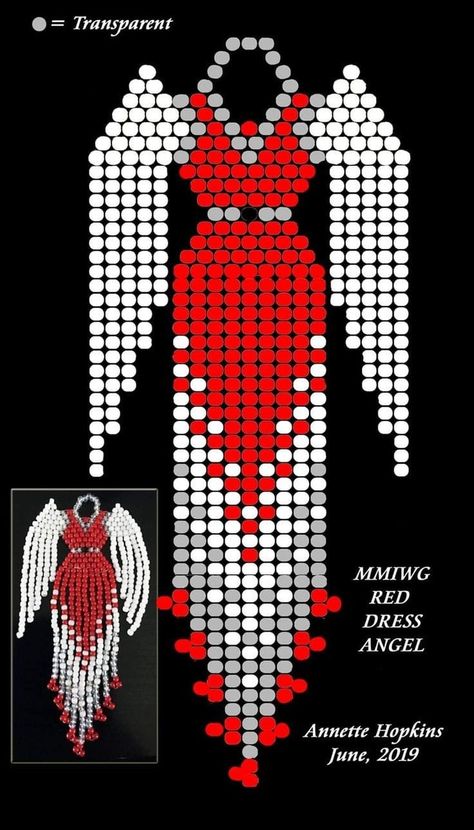 Great pattern found on pinterest - Native Crafts and Jewelry Mmiw Beadwork, Bead Loom Patterns Free, Loom Patterns Free, Patterns For Bracelets, Beaded Turtle, Red Beaded Dress, Seed Bead Patterns Free, Anting Manik, Books For Women