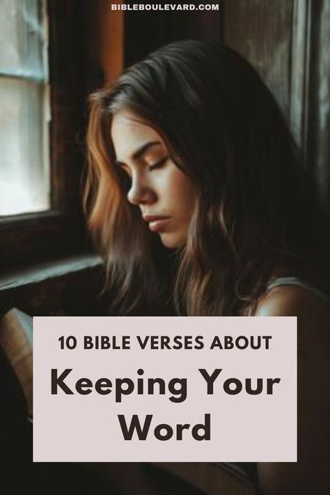 The 10 Best Bible Verses About Keeping Your Word Equally Yoked, Worry Bible Verses, Honesty And Integrity, Best Bible Verses, Bible Says, Godly Relationship, Bible Study Notebook, Spiritual Beliefs, Your Word