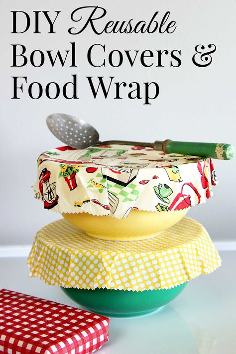 Beeswax DIY reusable bowl covers and food wrap are a simple eco-friendly alternative to plastic wrap. EASY to make, cute and great for summer picnics. Beeswax Diy, Diy Beeswax Wrap, Beeswax Wrap, Bowl Covers, Wax Wraps, Diy Tumblr, Beeswax Wraps, Diy Bowl, Beeswax Food Wrap