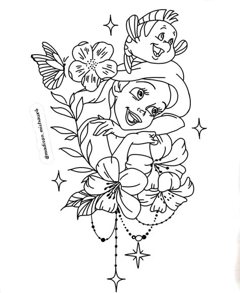 Disney Outline, Disney Sleeve Tattoos, Wrist Tattoo Ideas, Wrist Tattoo Designs, Disney Sleeve, Armband Tattoos, Skull Coloring Pages, Disney Silhouettes, Disney Princess Coloring Pages