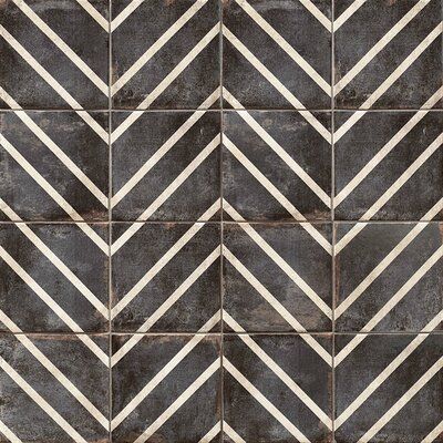 Bedrosian Tile, Matte Tiles, Indoor Flooring, Bedrosians Tile, Matte Tile, Shower Walls, Black And White Tiles, Decorative Tiles, Distressed Painting