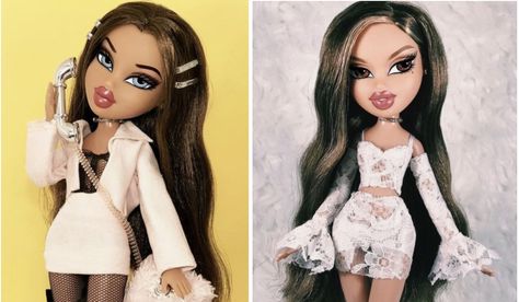 Tree Change Dolls, Bratz Fashion, Botox Lips, Bratz Doll Outfits, Doll Tattoo, Consumer Culture, Small Faces, Bratz Doll, Body Image