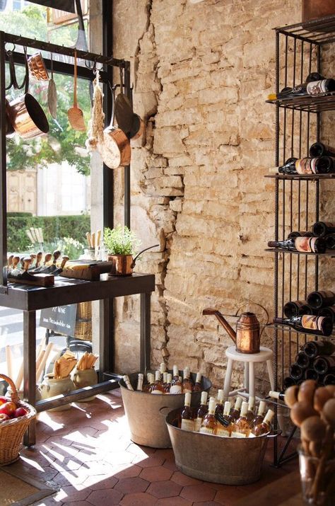 Cheese Shop Design, Wine Store Design, Wine Shop Interior, Wine Bar Design, Deli Shop, Wine Boutique, Regions Of France, Wine Cellar Design, Wine House