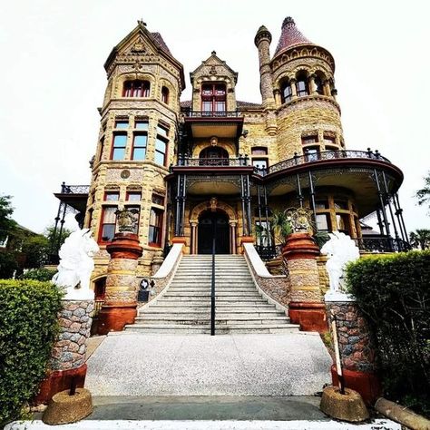 Mansions of the Gilded Age | Bishop's Palace, Galveston, Texas | Facebook The Gilded Age, Famous Houses, Galveston Texas, Gilded Age, Galveston, A Year Ago, Lawyer, A Year, Palace