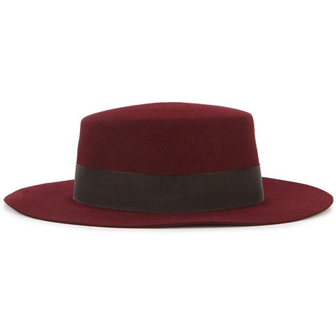 Christys' Hats Clementine maroon fur felt hat (7,795 PHP) ❤ liked on Polyvore featuring accessories, hats, feather hat, fur felt hat, fur hat, felt hats and maroon hat Christys Hats, Maroon Hat, Burgundy Hat, Felt Hats, Feather Hat, Fur Hat, Felt Hat, Wool Hat, Fedora