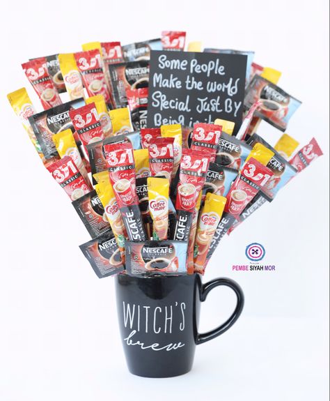 Tea Bouquet, Nescafe Coffee, 25 December, Coffee Mate, Witch's Brew, Gifts Ideas, Some People, Pinterest Likes, Tea