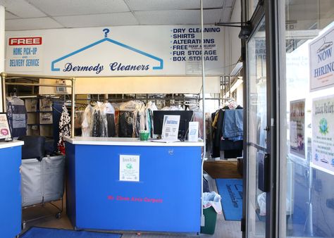 DryCleaning in Taunton, MA Dry Cleaners Interior Design, Dry Cleaners Shop Design, Laundromat Cafe Store Design, Luxury Laundromat, Fancy Laundromat, Laundromat Business Design, Dry Cleaning Business, Laundry Dry Cleaning, Self Service Laundry